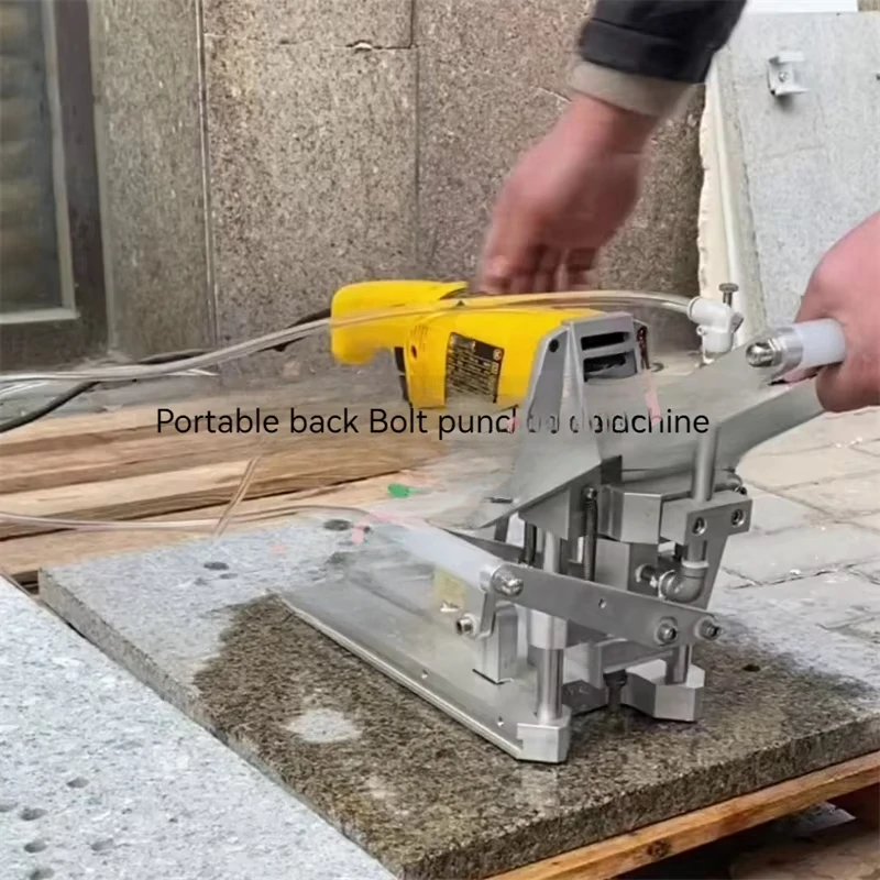 HOT SALE 220V 1400W Portable Back Bolt Drilling Machine Hole Puncher Marble Tile Stone Dry Hanging Back Bolt Machine 1000rpm