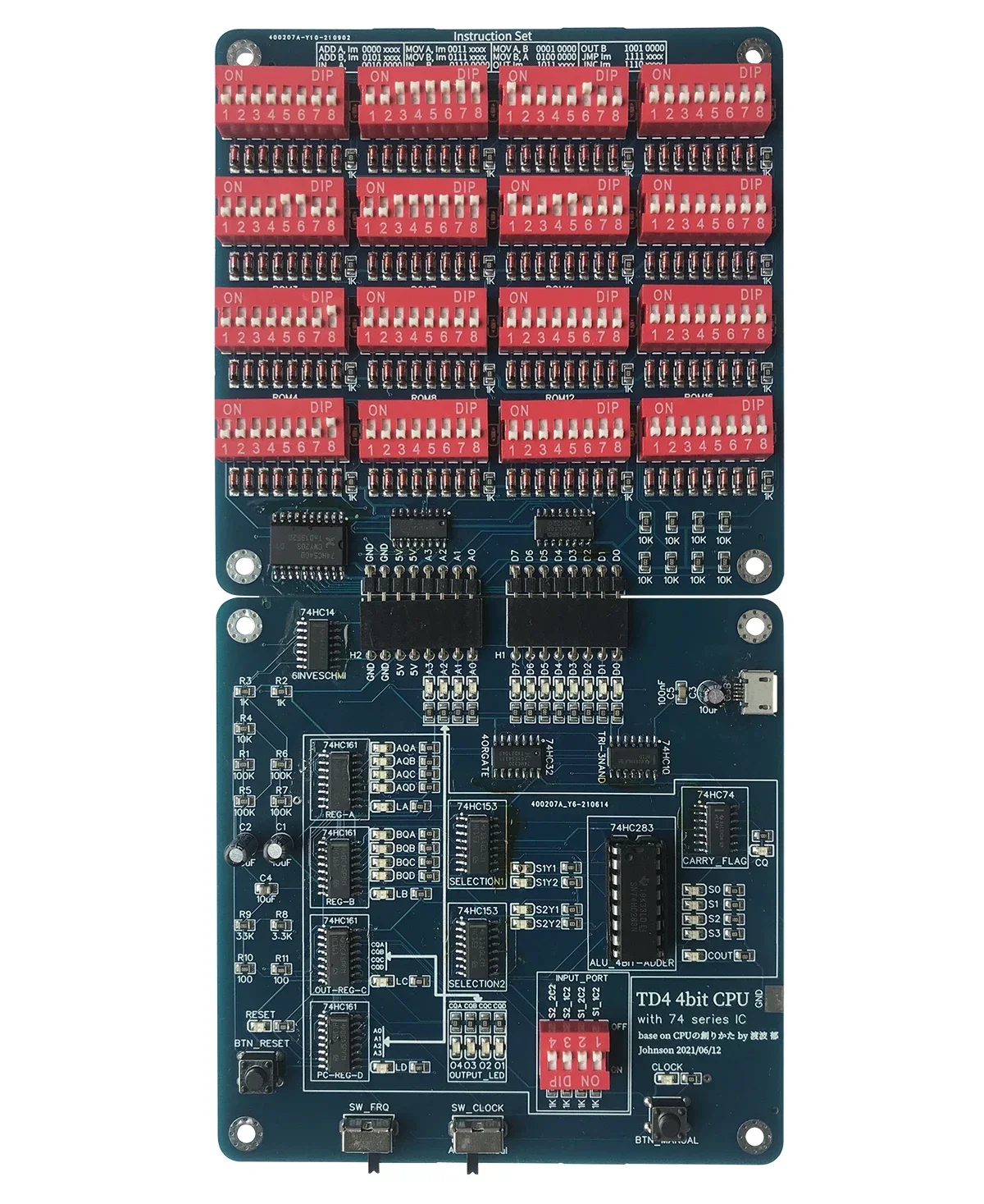 

Introduction 74 Series Chip Logic Circuit Design CPU Operating Principle Learning