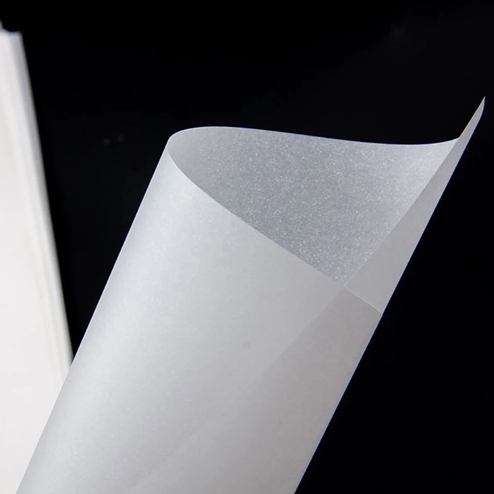 

60 Pcs Litmus Paper Tracing Translucent Butter Engineering Drawing Copy Creative