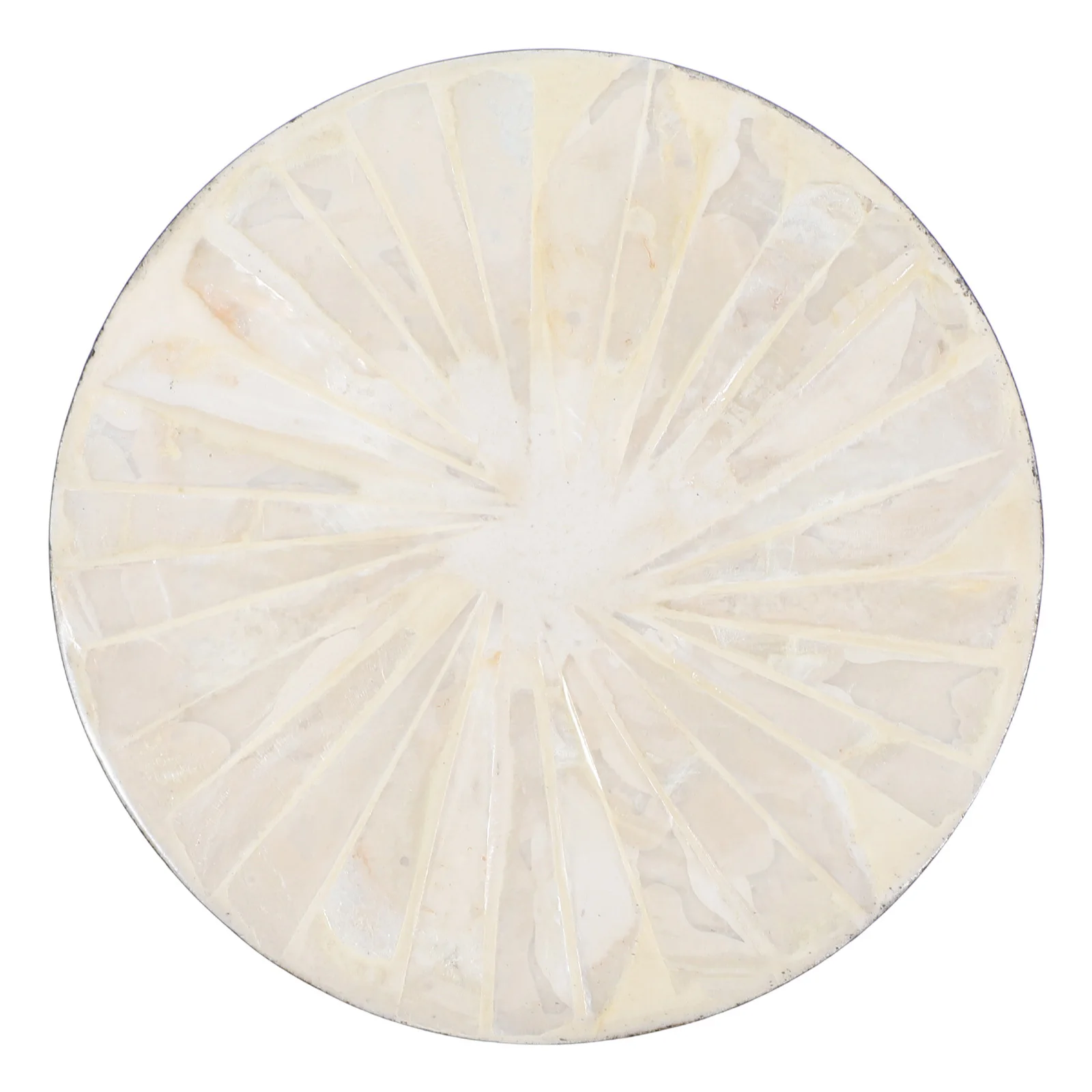 

Round Natural Shell Coaster Heat Insulation Pad Decorative Drink Cup Mat Mug Pad Unique Coaster for Home Kitchen Table Beach