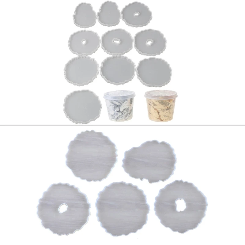 

Round Small Tea-Cup Silicone Molds for DIY Resin Artwork,Home Decor
