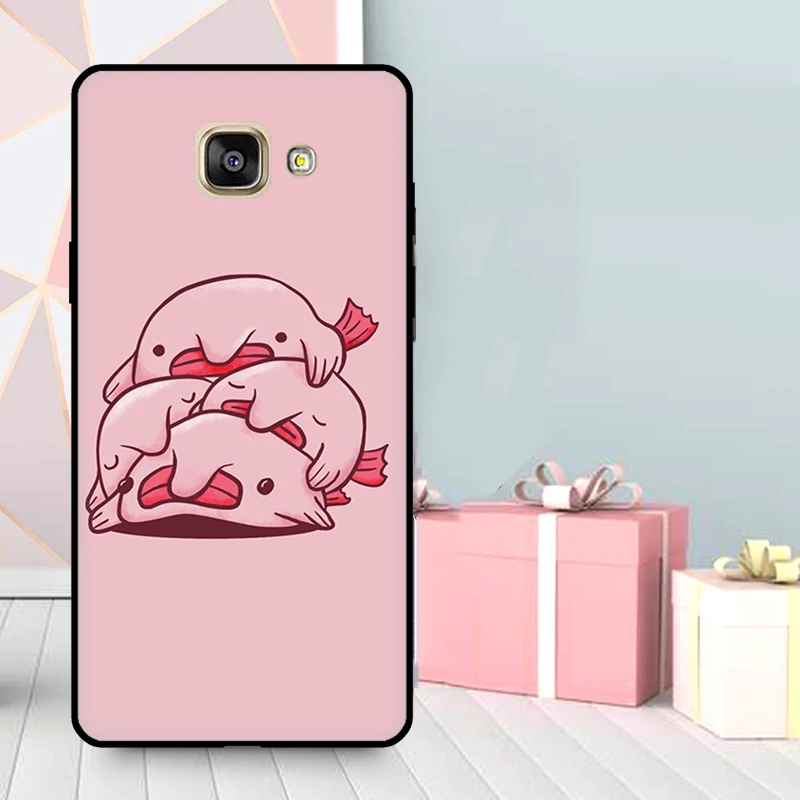 Blobfish Case For Samsung Galaxy J3 J5 J7 J1 2016 A3 A5 2017 J4 J6 J8 A7 A9 A6 A8 Plus 2018 Cover