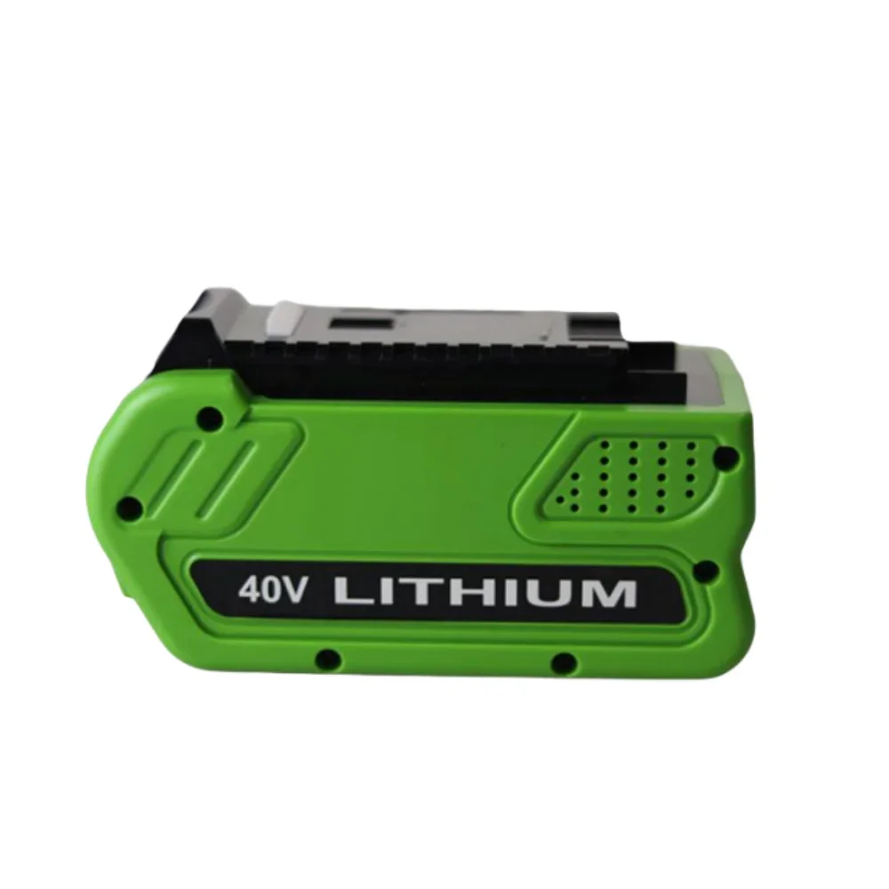 Imagem -03 - Bateria Recarregável Li-ion para Greenworks Ferramentas Elétricas Gmax Cortador de Grama 40v 18650 8000mah 29462 29472 29282 G-max