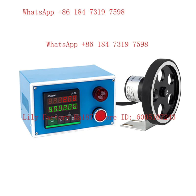 Forward and Reverse Digital Cable Length Measuring Count Wire Length Meter Counter with Relay Output