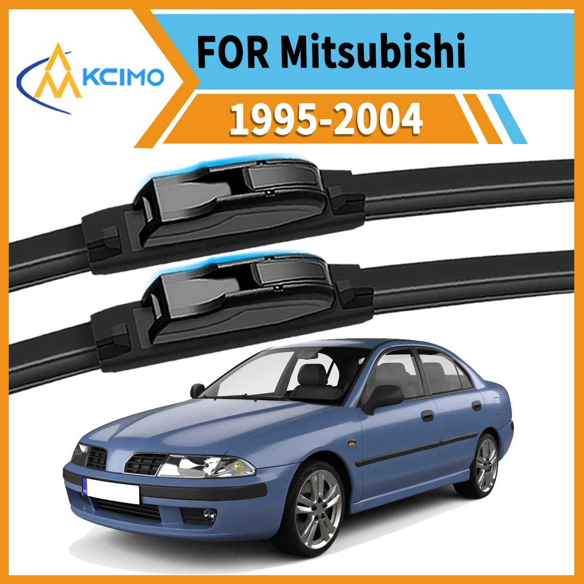 

Maximize Safety & Visibility 2 Front Wiper Blades for Mitsubishi Carisma 1995-2004 All-Weather Performance Easy Install