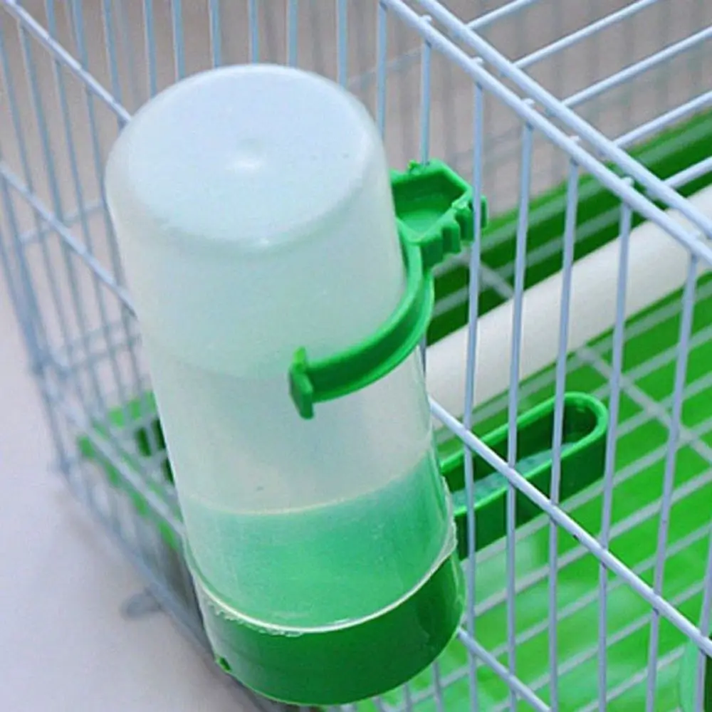 2Pcs Safety Practical Budgie Food Utensils Cage Clip Pet Water Drinker Food Feeder Feeding Equipment Birds Supply