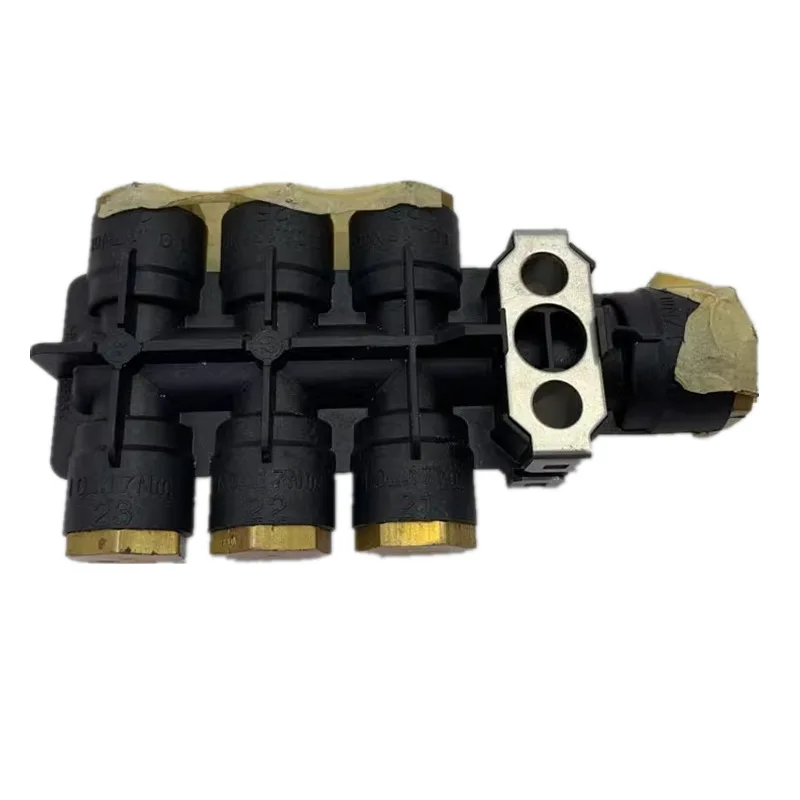 For CNHTC SINOTRUK SITRAK HOWO TX Solenoid Valve Auxiliary Gas Module NG12/6-NG8 WG9000361404 Seven Way Valve Connector Parts