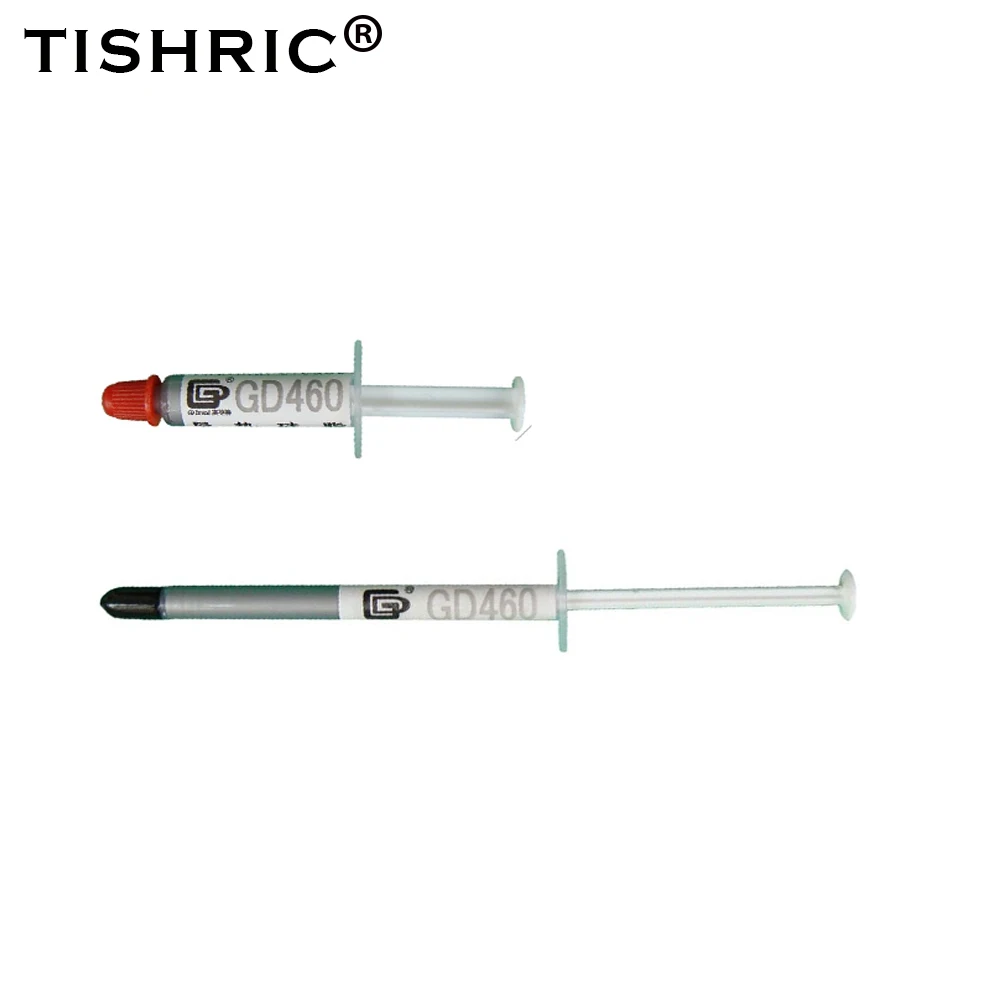 TISHRIC GD460 0.5/1/3/7/20/100g Thermal Paste CPU Heat Sink GPU Thermal Grease Paste For Processor Plaster Computer Cooling