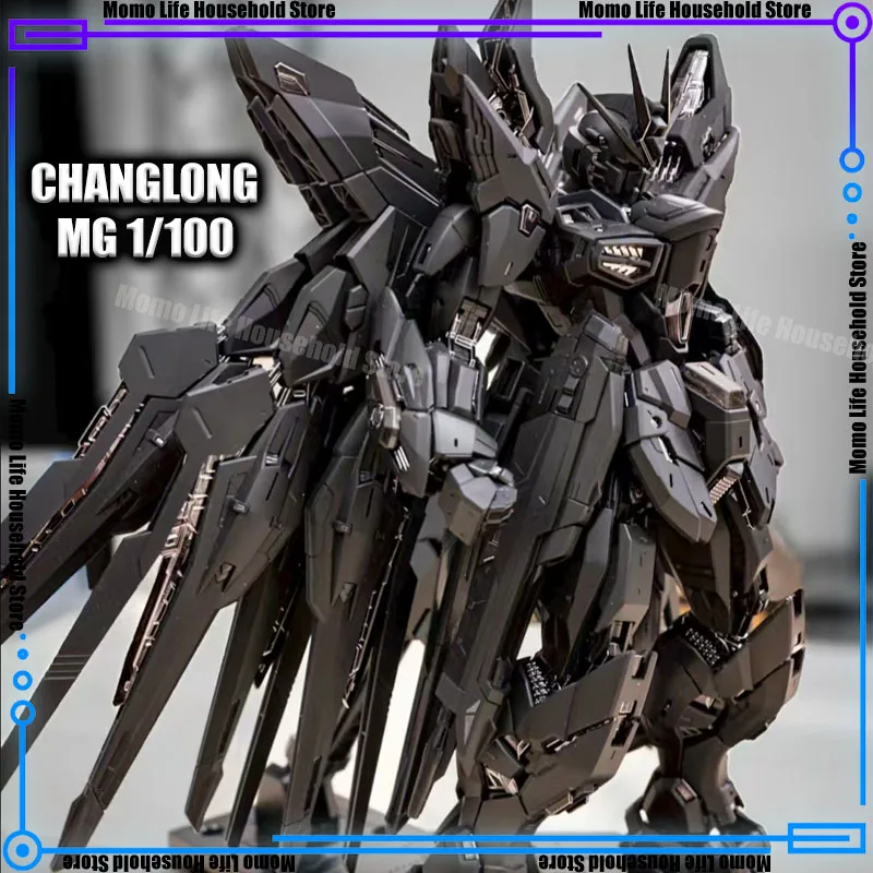 

Новый Changlong 7701 Mgex 1/100 Zgmf-X20a Strike Freedom Black, наборы моделей для сборки, пластиковые наборы скелетов, экшн-фигурки, подарки, игрушки