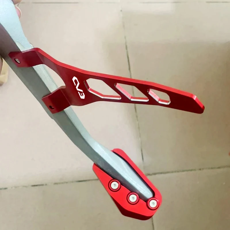 العلامة التجارية الجديدة تناسب KYMCO CV3 CV/3 2017-2024 2023 2022 عالية الجودة دراجة نارية CNC اكسسوارات الألومنيوم مسنده الجانب مساعد #2