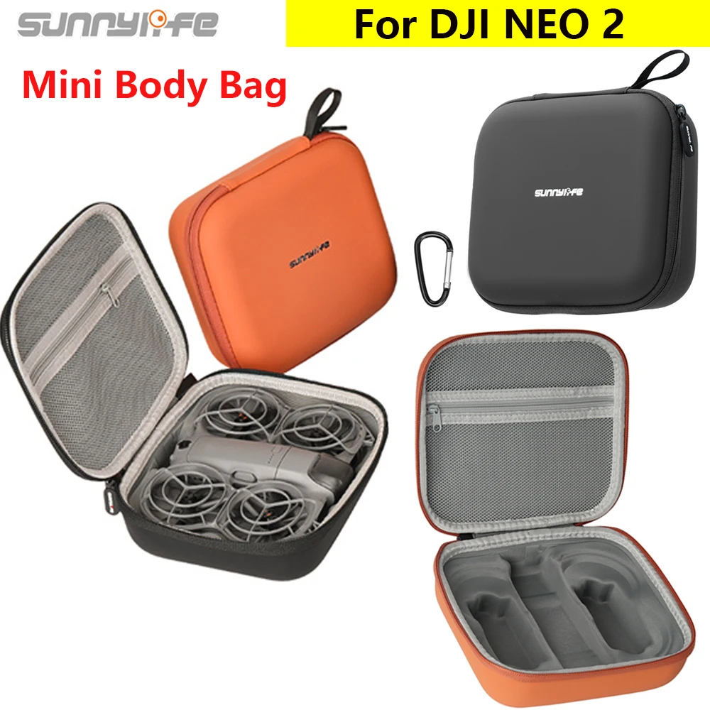 

Sunnylife Storage Bag For DJI NEO 2 Mini Portable Handbag Outdoor Travel Carrying Case For DJI NEO 2 Body Case Drone Accessories