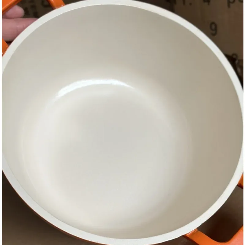 20/24cm Cooking Pots Ceramic Pumpkin Soup Casserole Water Locking And Preservation Non Stick Pan Bottom Thickened Cookware Set