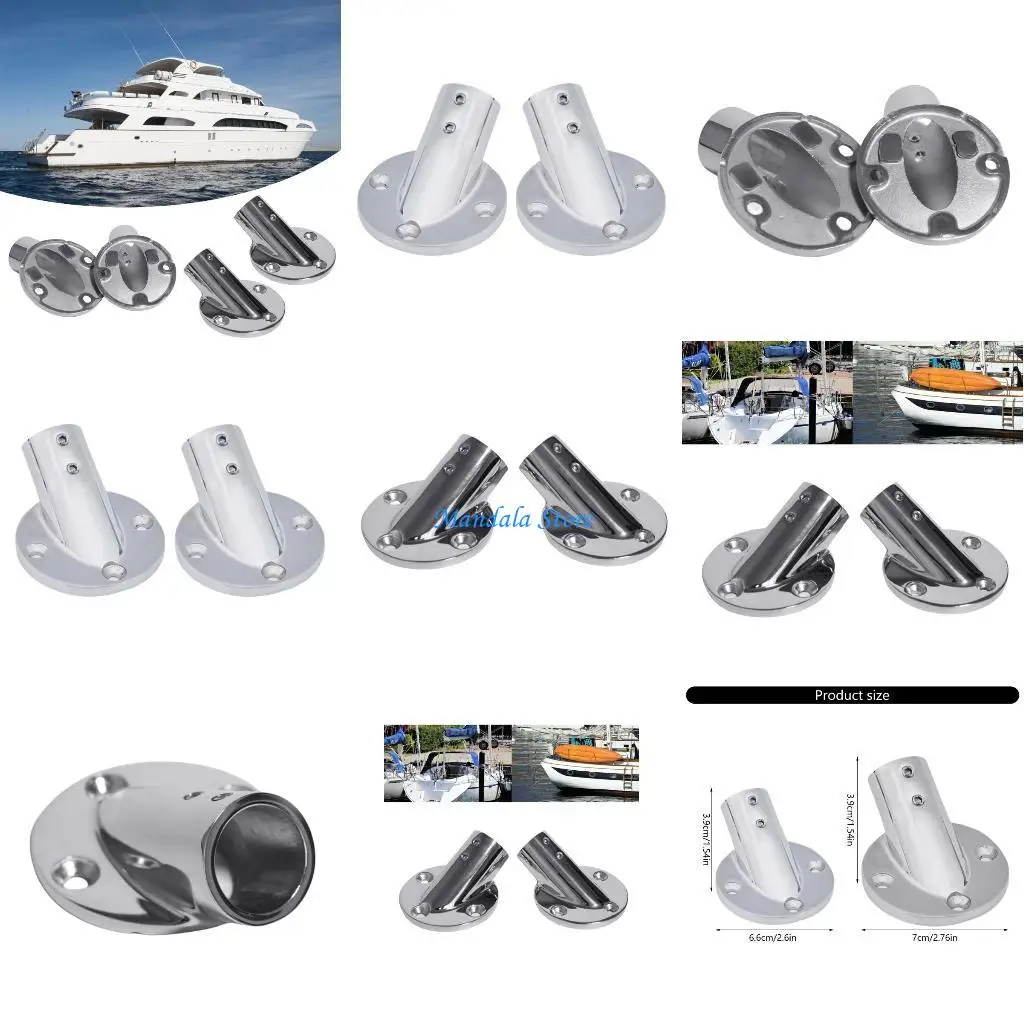 

U2JC, 2 шт., прочные держатели для труб из нержавеющей стали, аксессуары для дизайна для ванной и кухни, ежедневное