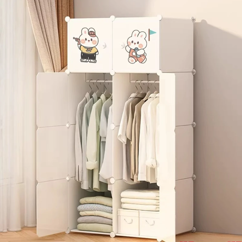 

Storage Partitions Wardrobe Bedroom Organizer Baby Clothes Cupboard Wardrobe Minimalist Modern Guarda Roupa Furniture For Room