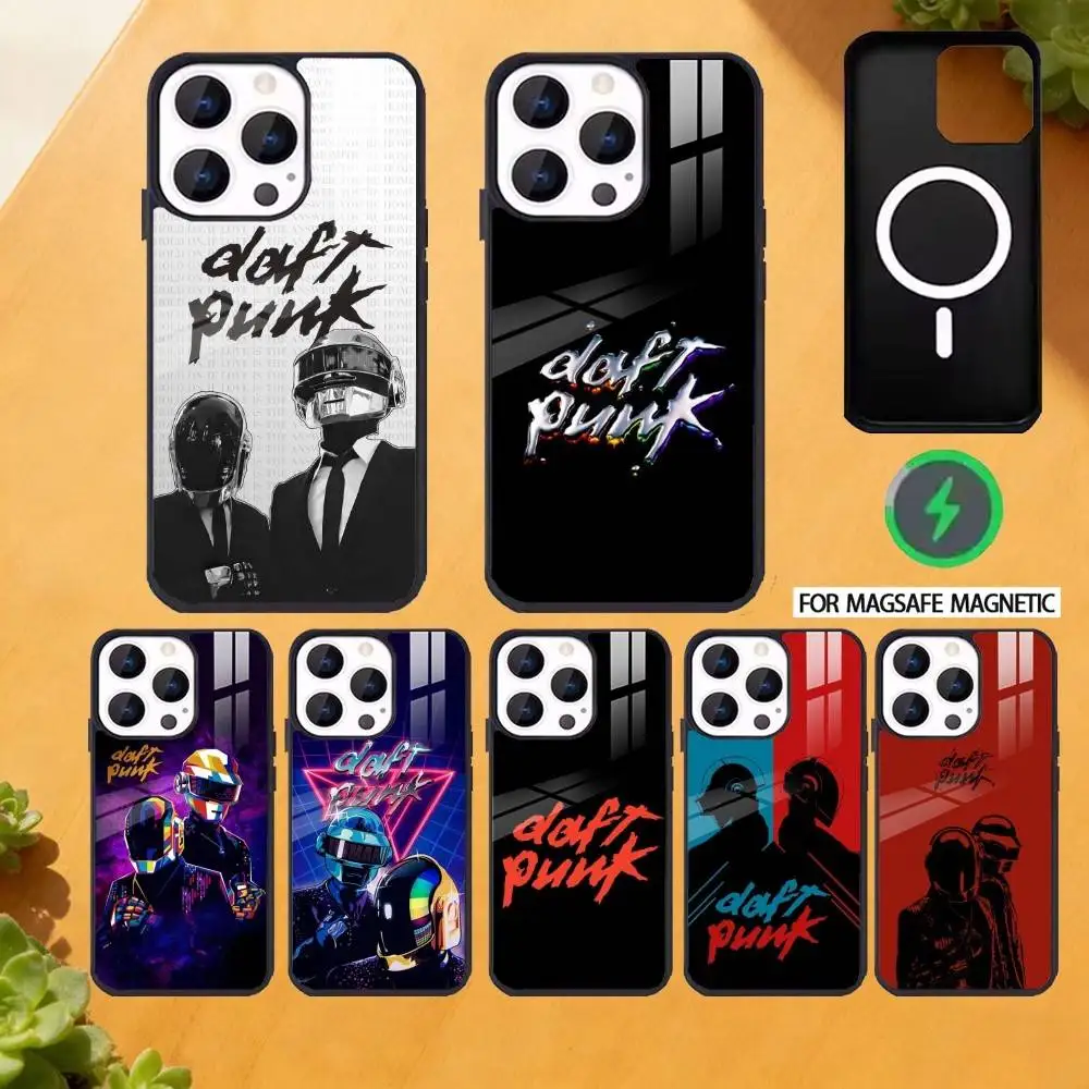 

Чехол для телефона D-Daft Punk Band France для iPhone 17,16,15,14,13,12, Plus, Pro, Max для Magsafe с магнитной беспроводной зарядкой