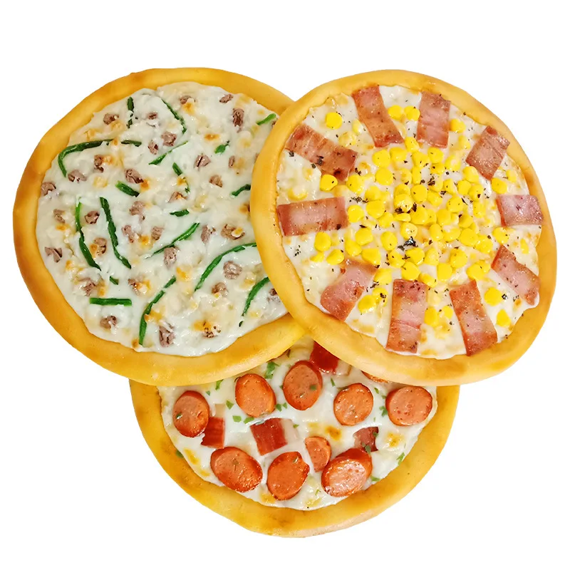 Fake Pizza Artificial Foods Cake Bread Shop Decoration Home Decorative Window Display Photography Props Kitchen Toy Play House