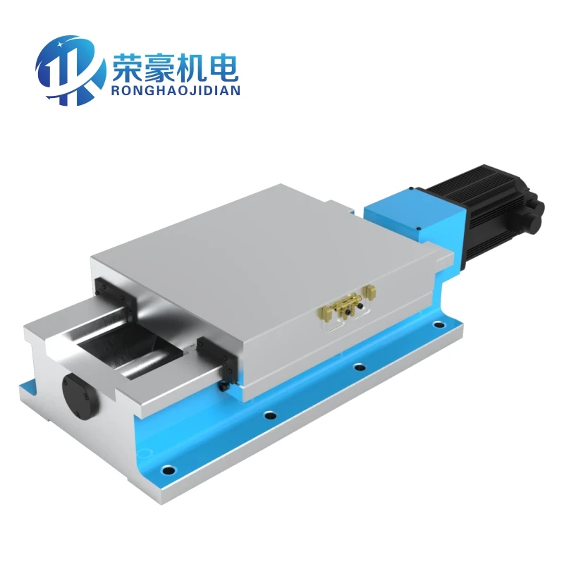 Precision CNC Hard Guide Rail Sliding Table With Servo Motor for Drilling and Milling Machine