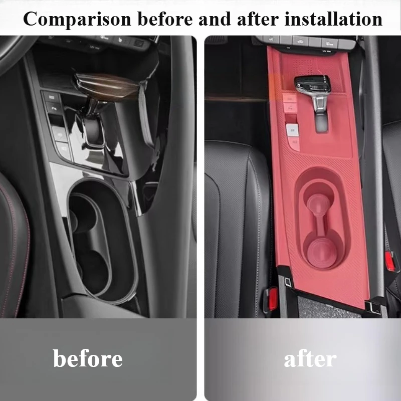 abdo For Hyundai Elantra Central Control Silicone Protective Pad Car Interior Panel Film Modification Supplies Interior Accessor