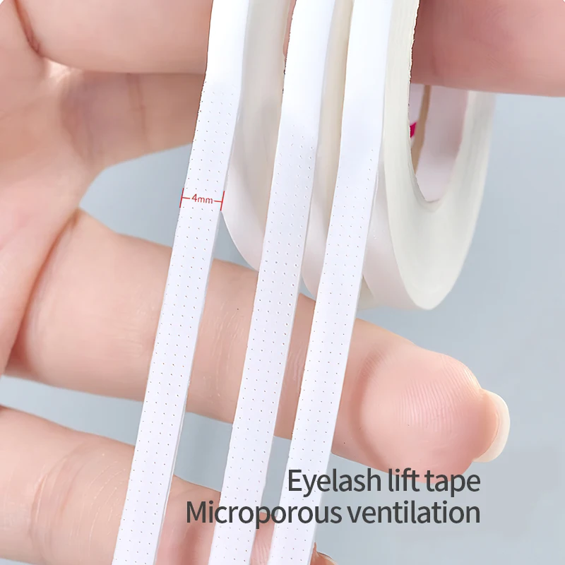 10/20 قطعة 4 مللي متر رمش تمديد الشريط الرموش تجعيد شريط لاصق ضيق لاش رفع Micropore أشرطة ماكياج أداة بالجملة