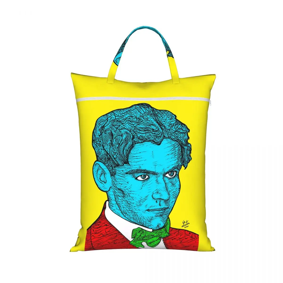 Federico Garcia Lorca Portrait 16 Laundry Collector Foldable Laundry Basket Large Storage Washing Basket Home Organizer