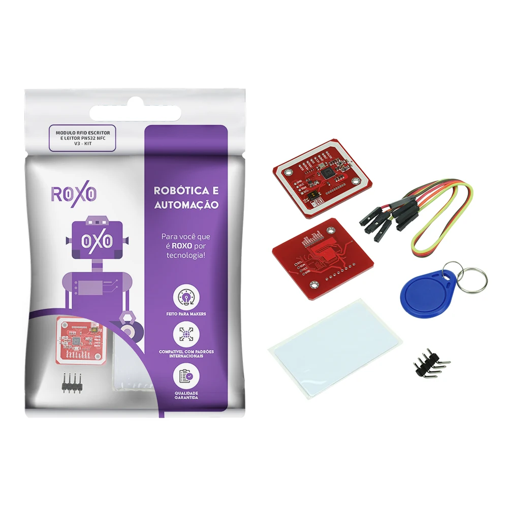 Rfid Nfc Pn532 Reader And Writer Module Kit With Card Tag-RoX