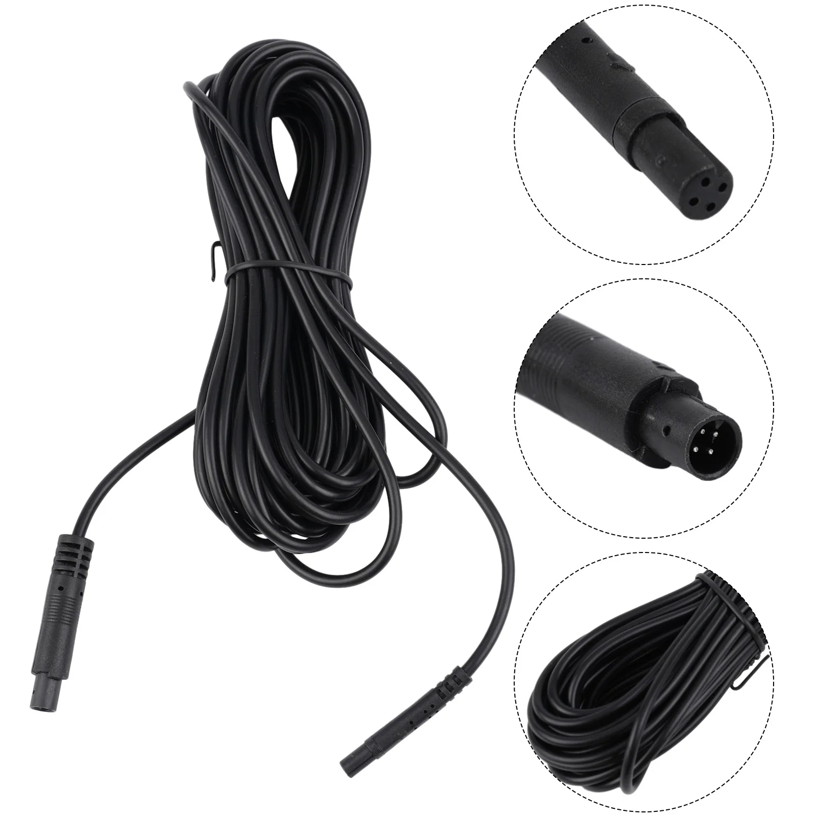 4Pin 5Pin Car DVR Camera Extension Cable Car Reversing Parking Camera Video Extension Cable Wire Male To Female Extension