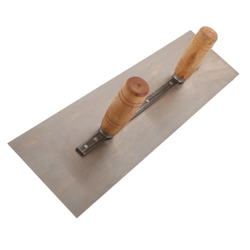 

Large Trowel 50CM Double Handle Construction Tool Bricklaying Plaster Putty Scrapers Cement Finishing Professional Use