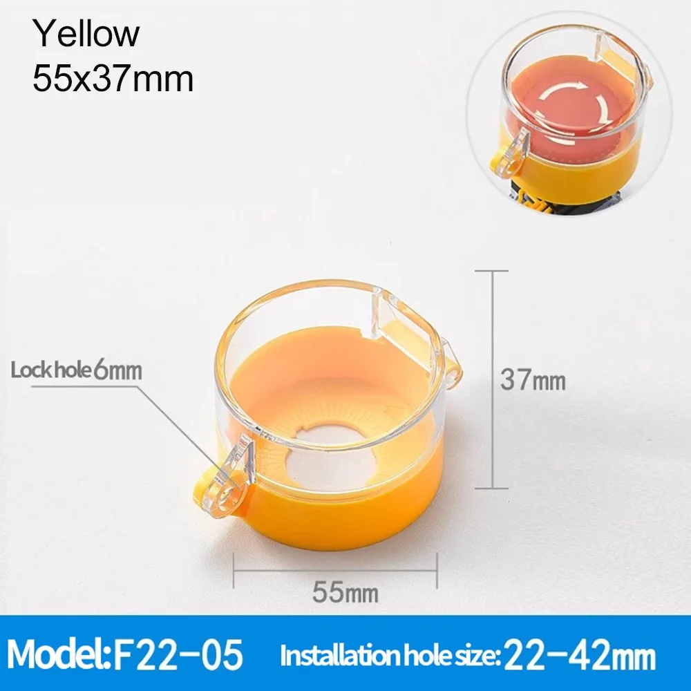 1Pcs 16/22/25/30/42mm Emergency Stop Button Cover Waterproof Transparent Flip Cover Elevator Emergency Stop Cover