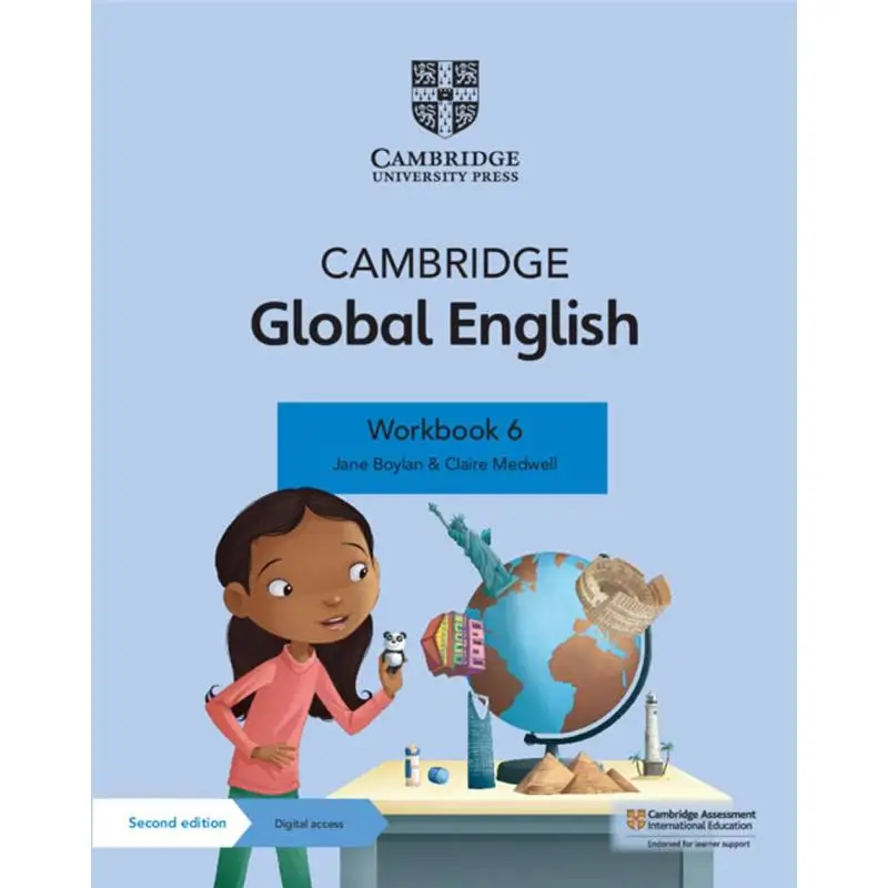 

Рабочая тетрадь Cambridge Global English 6 с цифровым доступом 1 год Boylan Jane Cambridge University Press 9781108810906 Книга