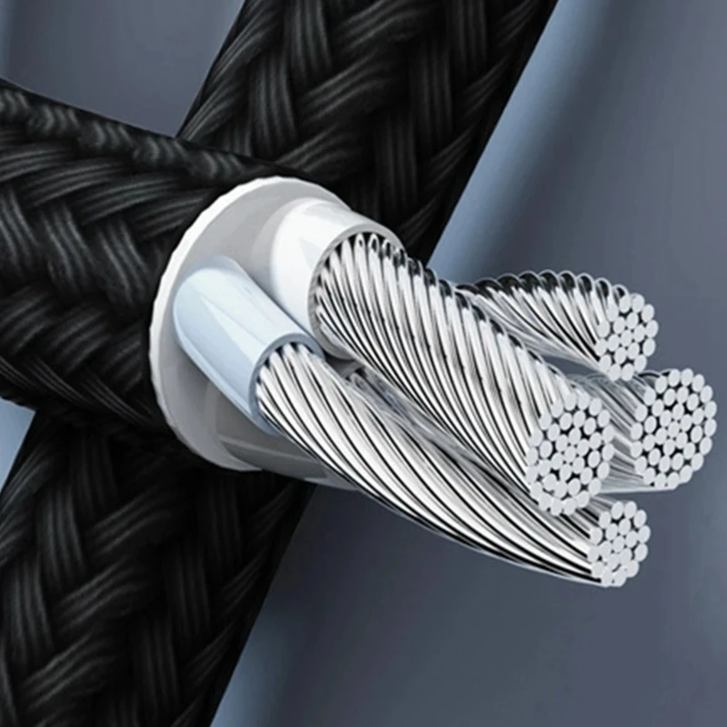 Kabel isi daya Tipe C Splitter, kabel pengisian daya Port ganda pengisian cepat 6A TYPE-C + perangkat TYPE-C