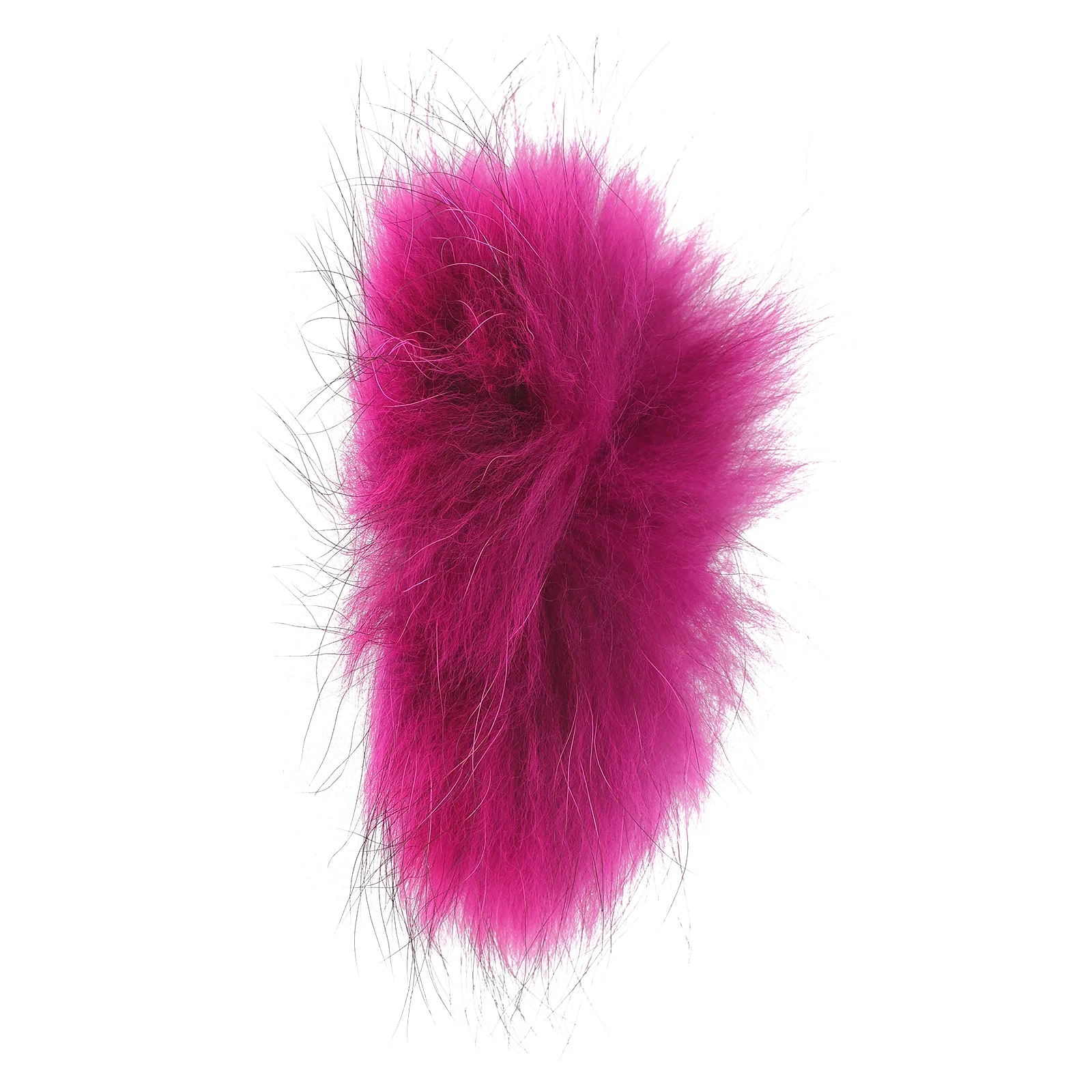 

Faux Fur Fluffy Pompom with Snap Fastener Comfortable Clothes Accessory for Hats Shoes Scarves Bags fluffy ball