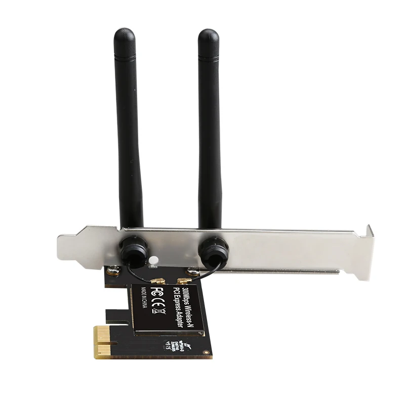2PCS PCIe 300Mbps WIFI Wireless Lan Card For Realtek8192ee