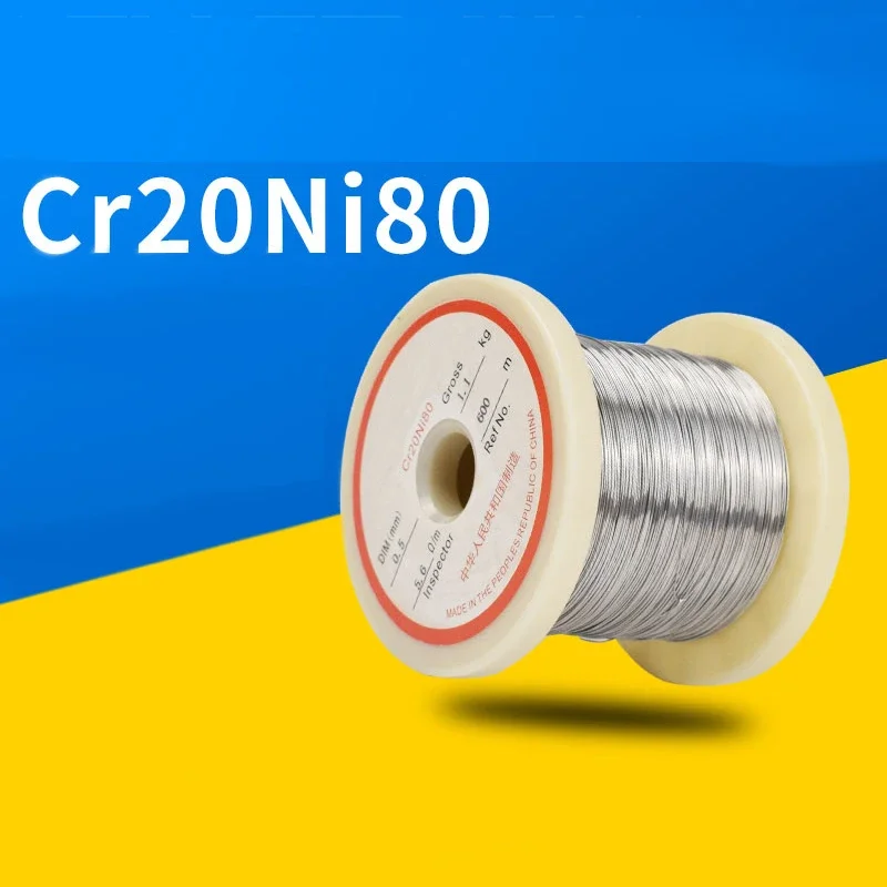 10 Meters Nichrome Wire 0.6-2mm Diam Cutting Foam Resistance Wires Cr20ni80 Heating Wire Home Industry Supplies