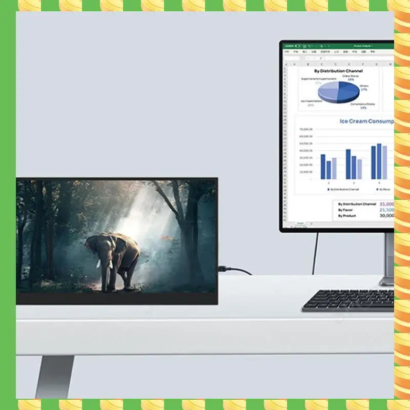 AB53 For Waveshare 15.6Inch LCD Touch Monitor (C), 1920 × 1080 Full HD, IPS Screen Optical Bonding Toughened Glass Panel EU PLUG