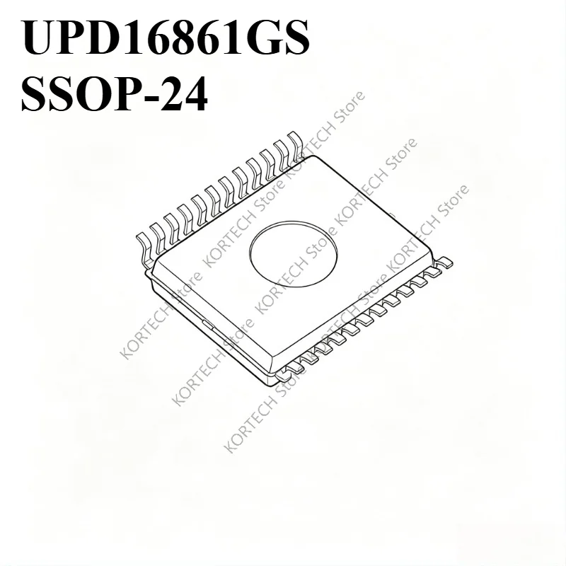 2pcs-5pcs/Lot Original D16861GS UPD16861GS SSSOP-24 Automotive ignition drive IC chip