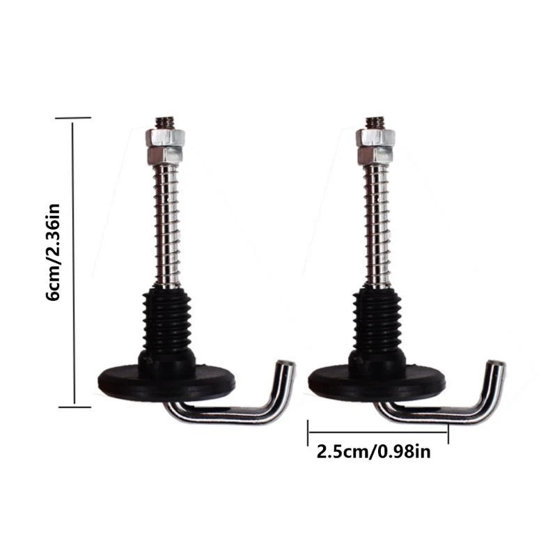 B2EF 3/8 Винт Гравитационные штативы Крюк с металлическим пружинным креплением для штативы камеры DSLR