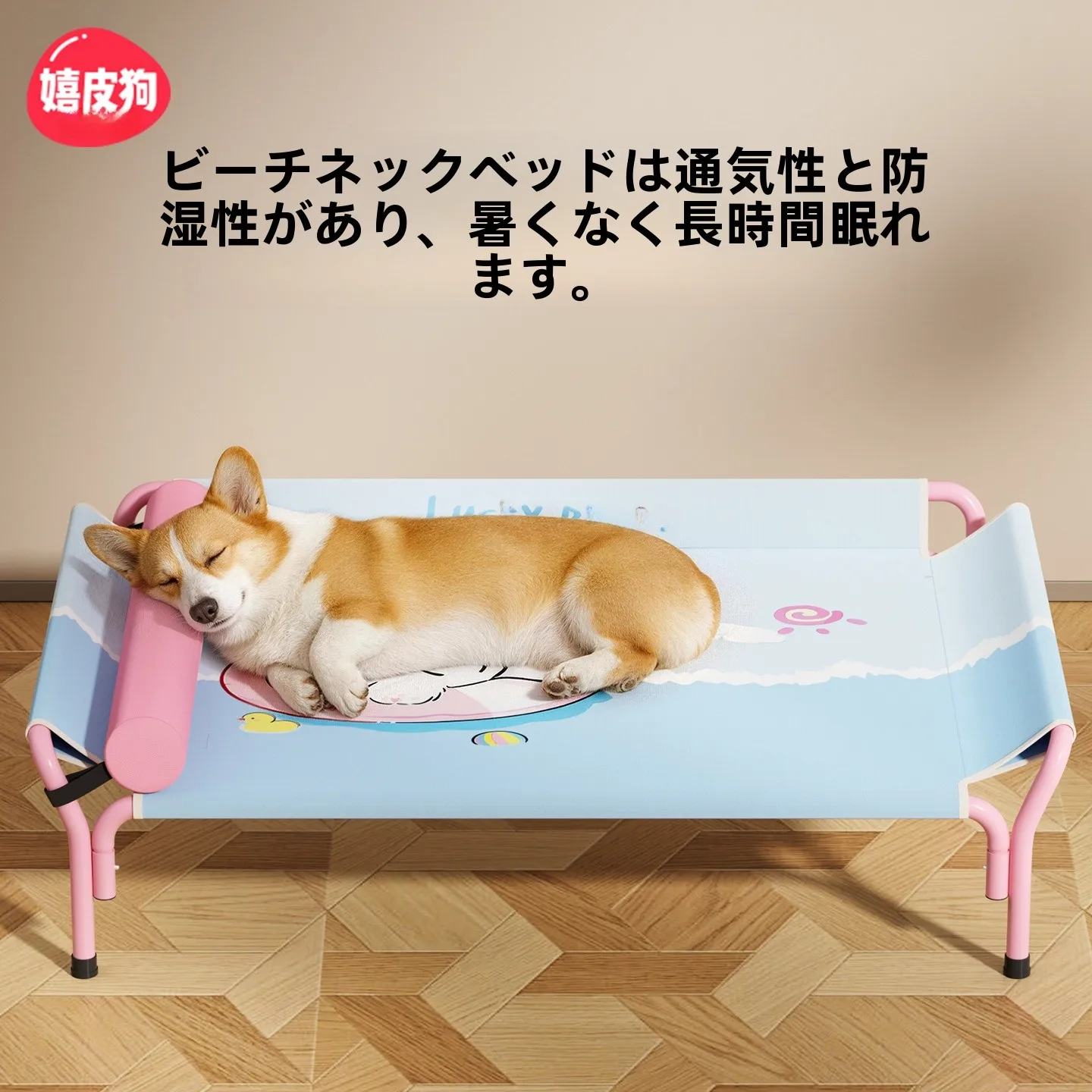 new-style-detachable-dog-bed-waterproof-floor-off-pet-sleeping-couch-summer-military-training-bed-for-medium-size-dogs