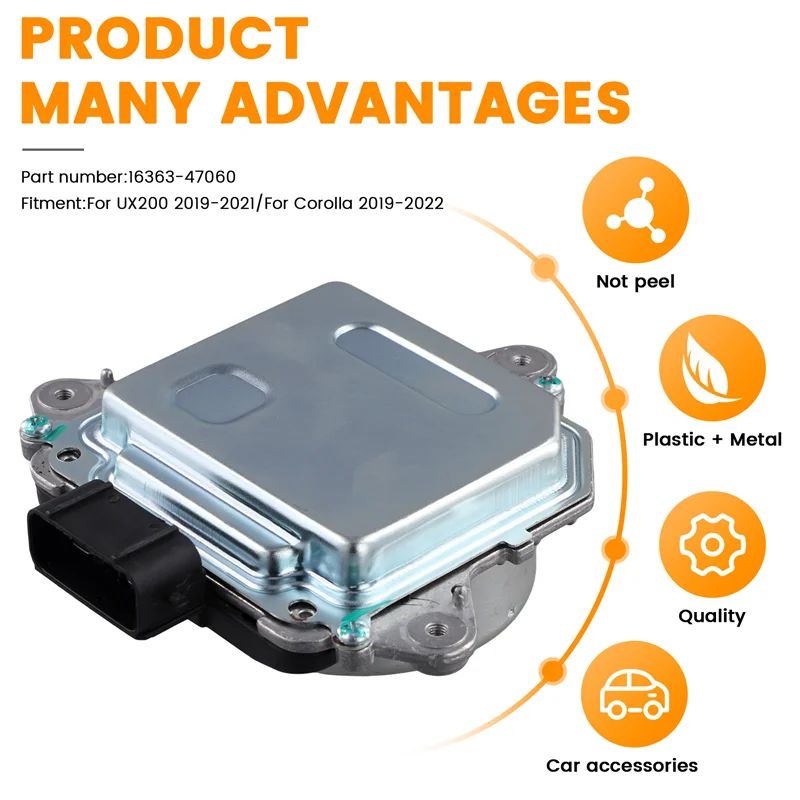 

ABQB-Cooling Fan Motor 16363-47060 For Lexus UX200 2019-2021 For Toyota Corolla 2019-2022