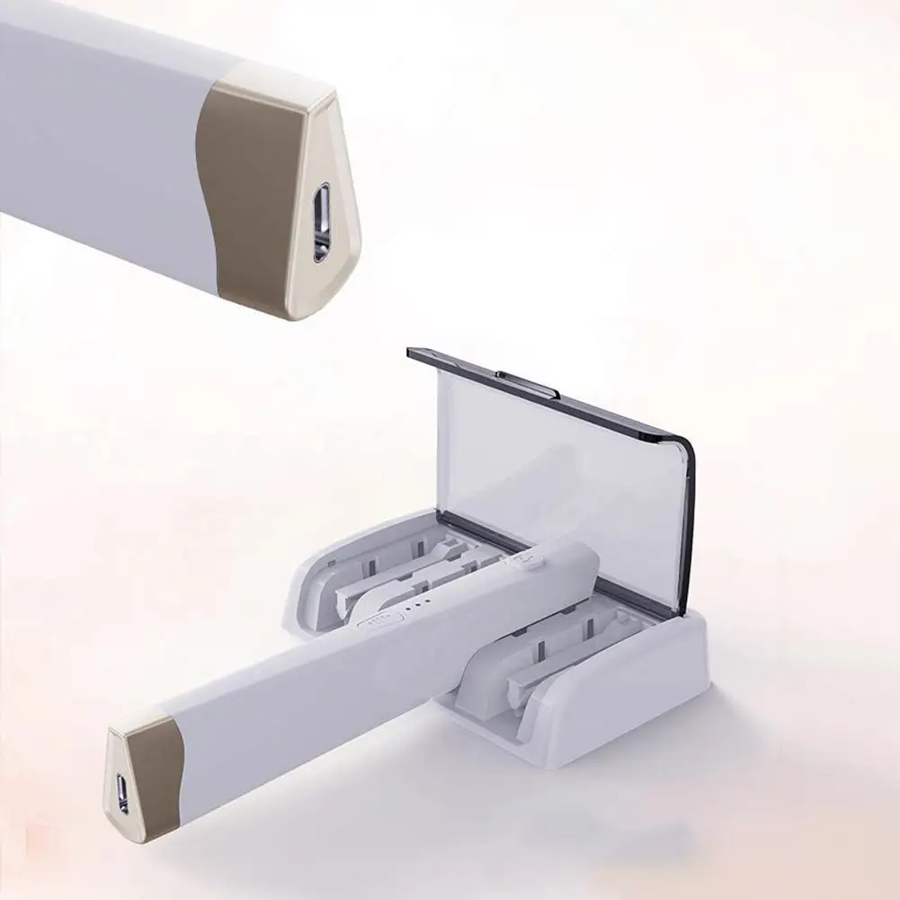 Faca elétrica ultrassônica de fluff com luz, faca de barbear de sobrancelha facial feminina, faca de danificação, corte não q7l9