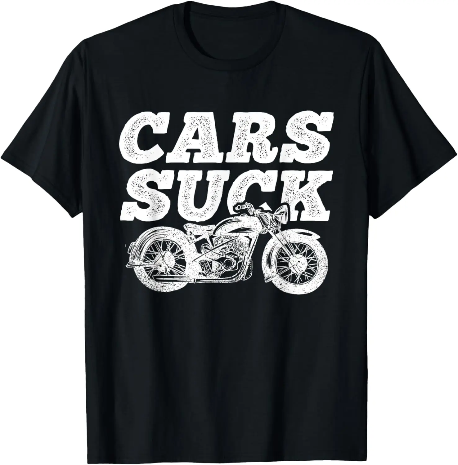 

Cars Suck, Мотоцикл, Велосипед, Байкер, Райдер, Гонки - Футболка Футболка Мотоцикл