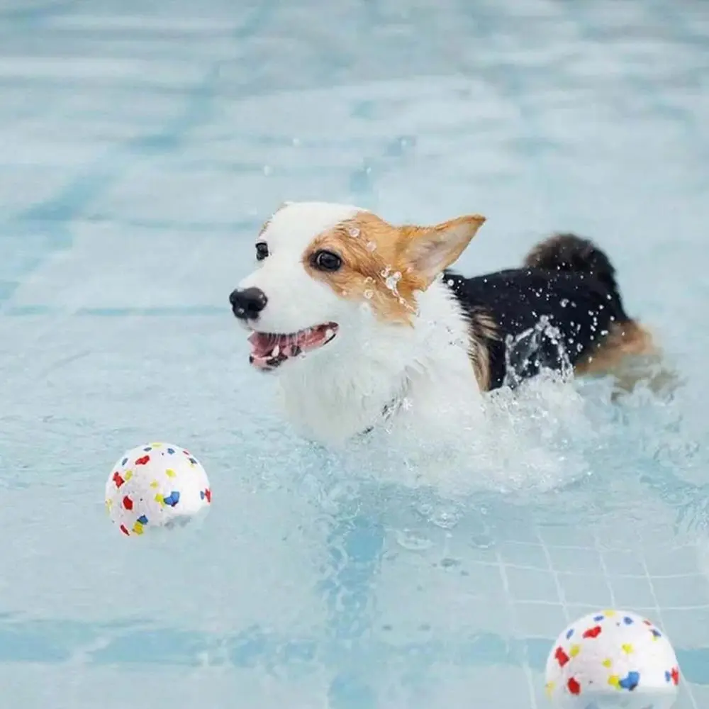 Bite Resistant Solid Dog Ball Toys for Small Dogs High Elasticity E-TPU Pet Chew Ball Toy Non Squeak Interactive Puppy Toy - Image 3