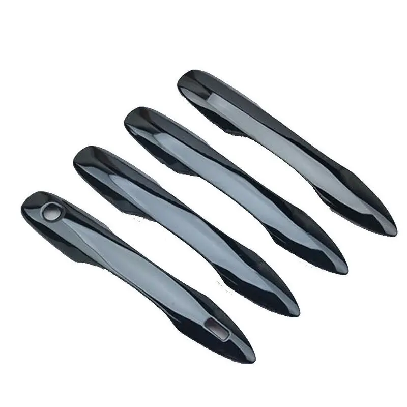 For Toyota Camry 2018 2019 2020 Accessories Stainless Black Titanium Door Handle Protector Cover Trim 4PCS Car Accessories