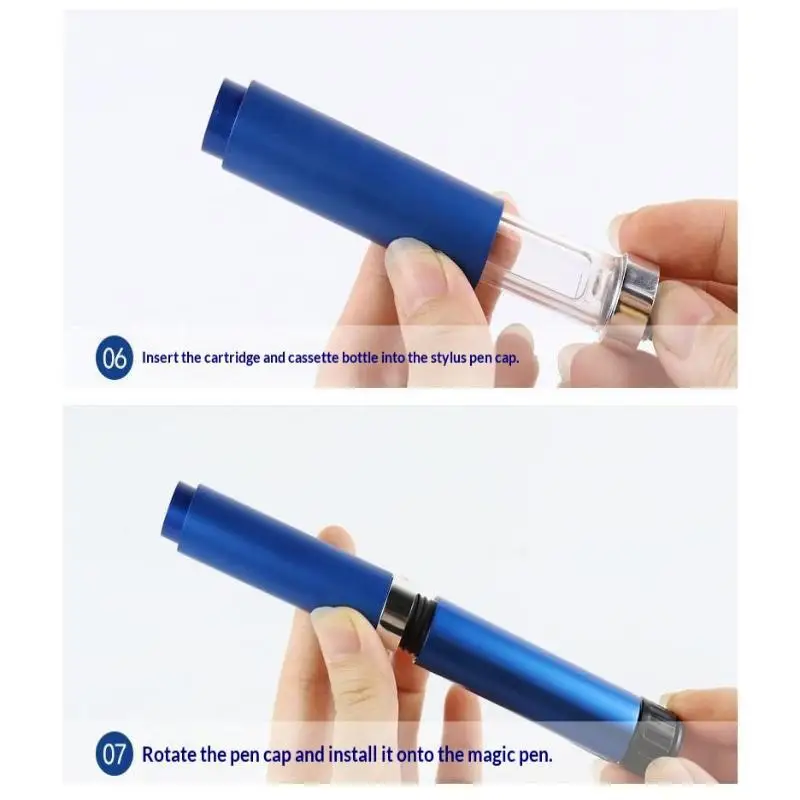 Magic Pen 3ml Sterile Empty Cassette Bottle Cartridges Pen Tip Precise Dosing Injection Pen Kit For Insulin view 5