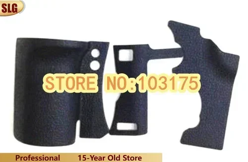 100%Original 3Pcs Grip Rubber Unit for canon 7D MARK 2   II II 2 Body   + Adhesive Tape Camera Repair Part