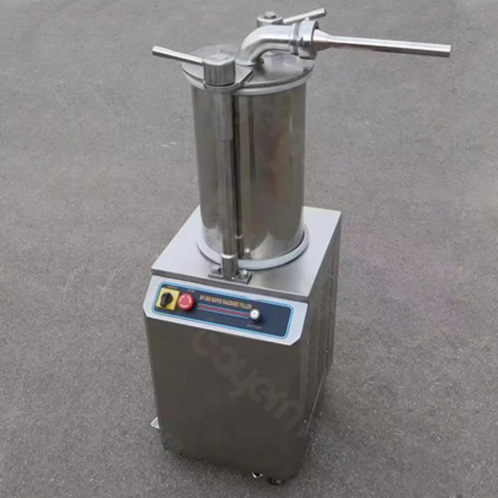 

Hydraulic Sausage Stuffer Filling Machine Sausage Stuffer Filler Stainless Steel Chorizo Hot Dog Frankfurter Making Machine