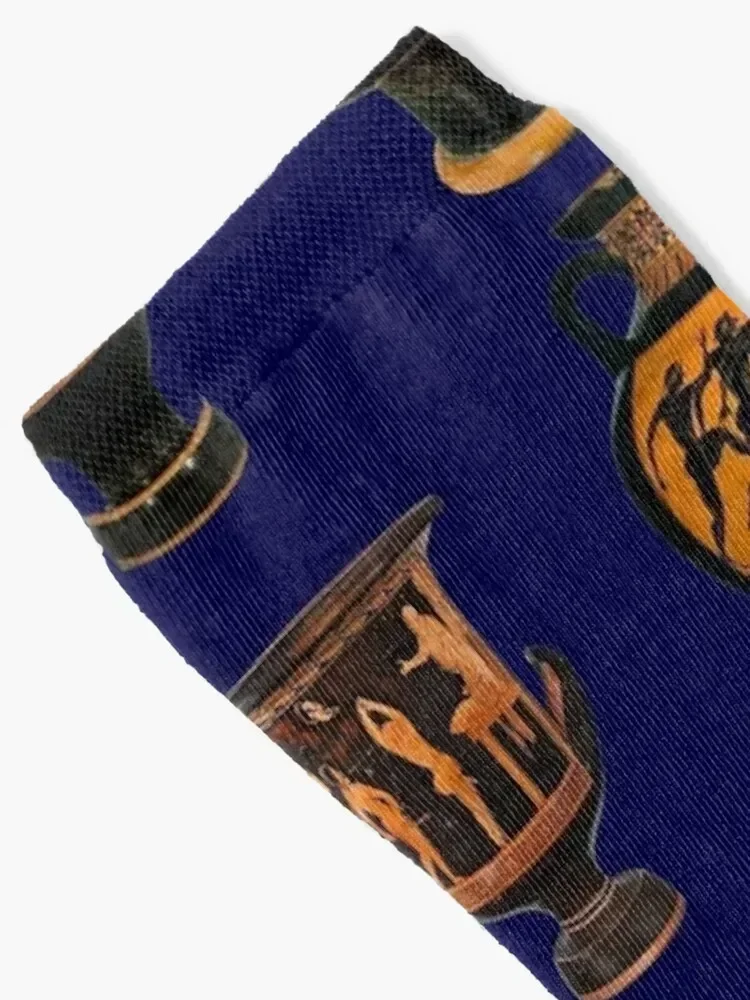 Greek Urns Socks crazy Wholesale hip hop new year Socks For Girls Men's