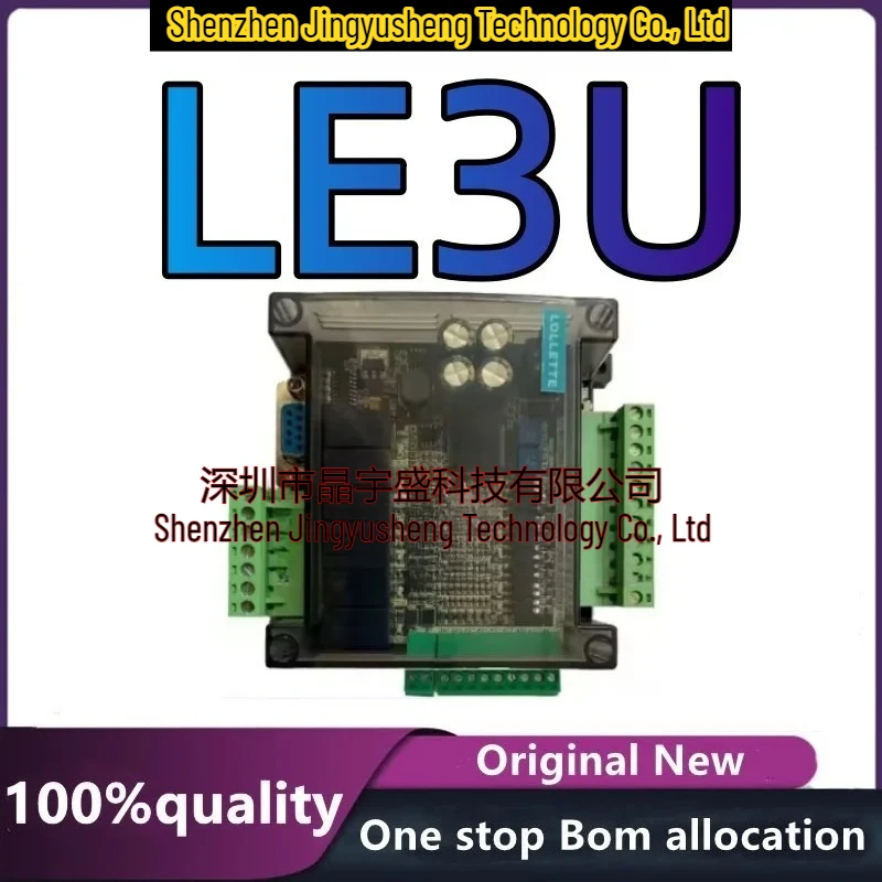 New LE3U FX3U 14MR 6AD 2DA RS485 8 Input 6 Relay Output 6 Analog Input 2 Analog (0-10V) Output Plc Controller Module