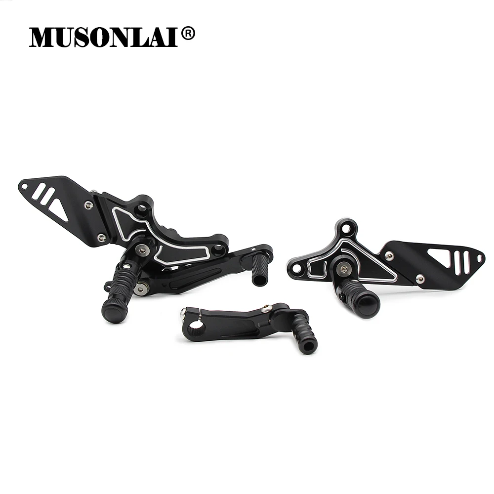 

Motorcycle Adjustable Footrest Foot Pegs For BMW R NineT Scrambler 2017 2018 2019 CNC Aluminum Foot Rest Rearset