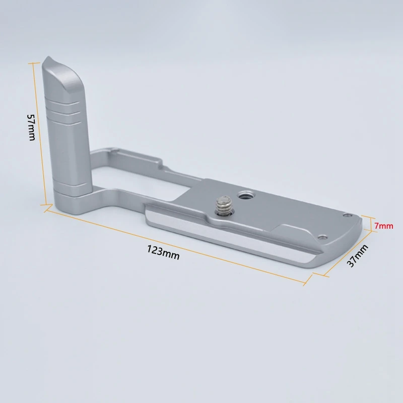 Camera L Bracket,Quick Release Plate For Panasonic GX9/GX85/GX7II Camera Grip Base Vertical Quick Release L Plate