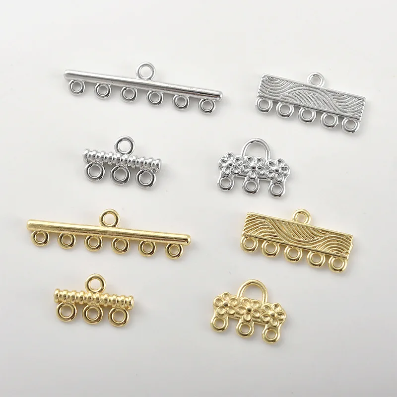 Gold Layer Clasp Drop Earrings Chain Bails Connector  Diy Jewelry Making Supplies Earrings Accessories for Women
